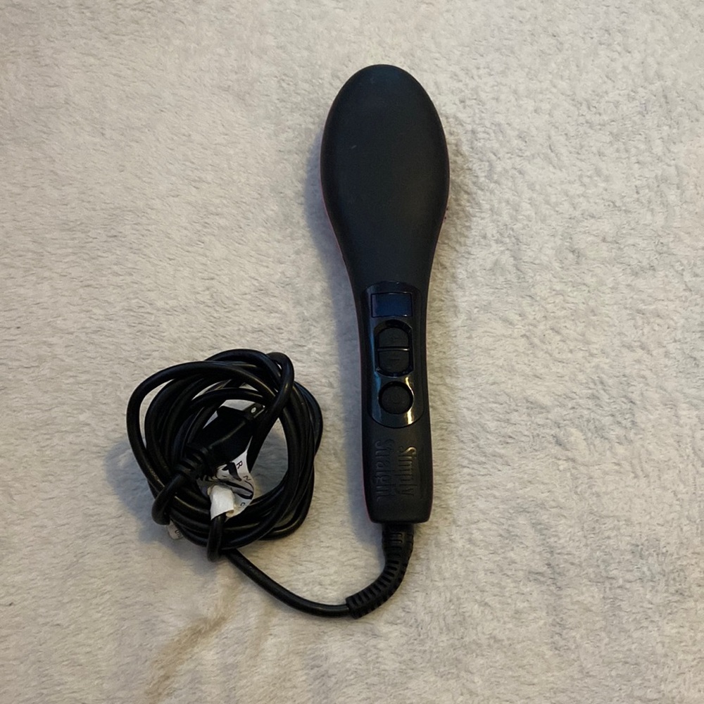 flat iron brush